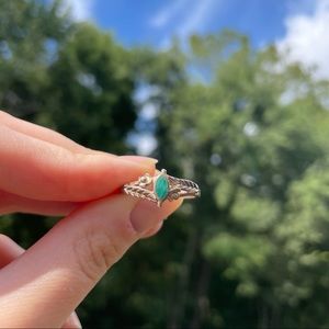 Turquoise Sterling Silver Women’s Ring
